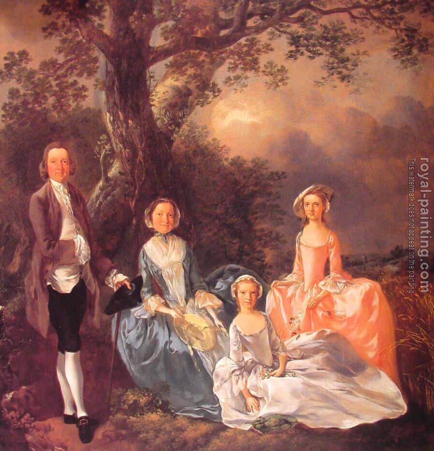 Thomas Gainsborough : The Gravenor Family